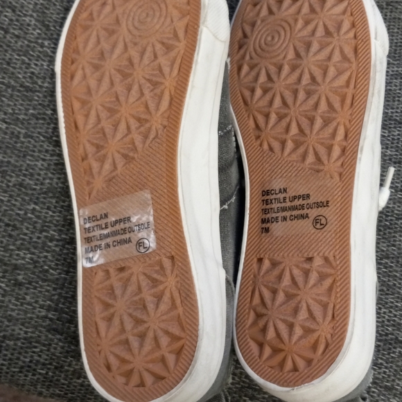 Pop Declan Black Stone Sneakers. Regular Women Size 7. - Picture 2 of 7